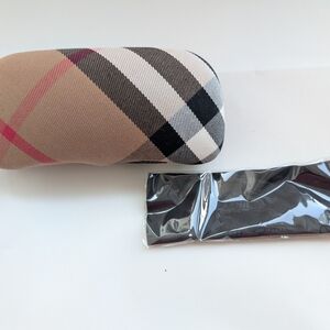 Burberry Plaid Sunglasses Case
